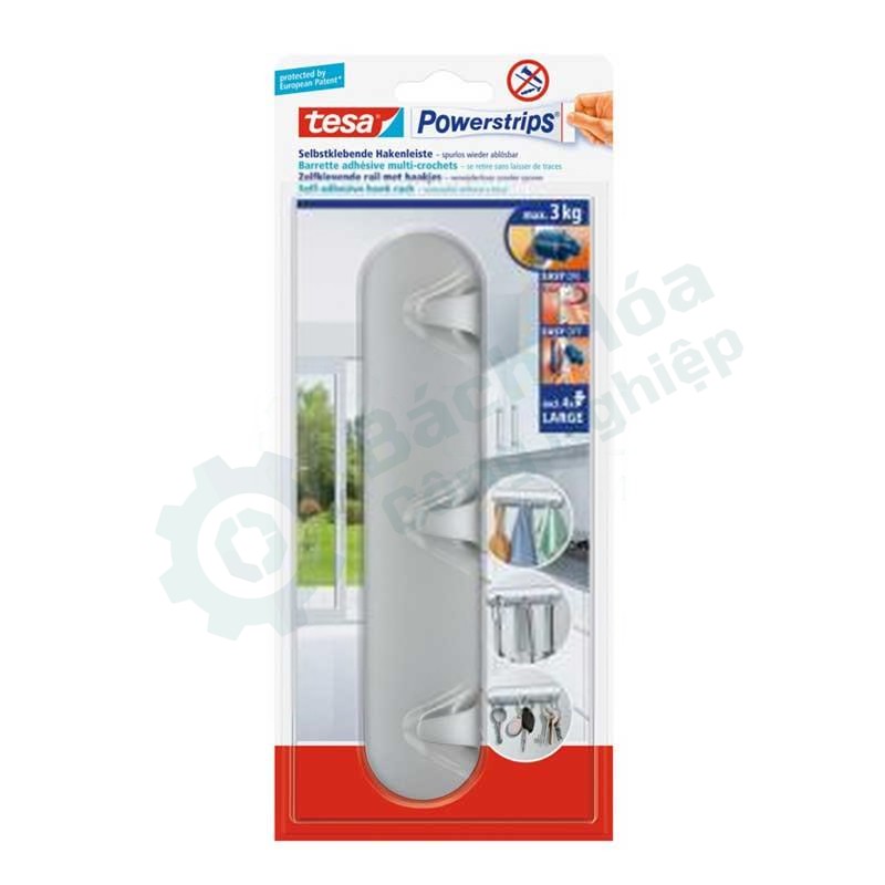 Thanh móc treo không vết 3 móc TESA 58095-00000-20