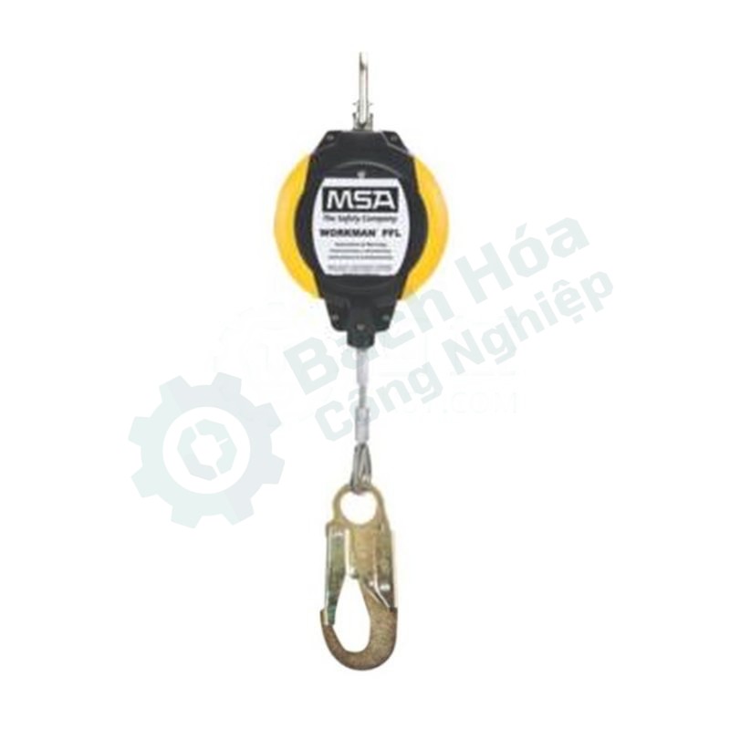 Thiết bị chống rơi ngã tự hãm (cáp inox 15m) MSA 10127258