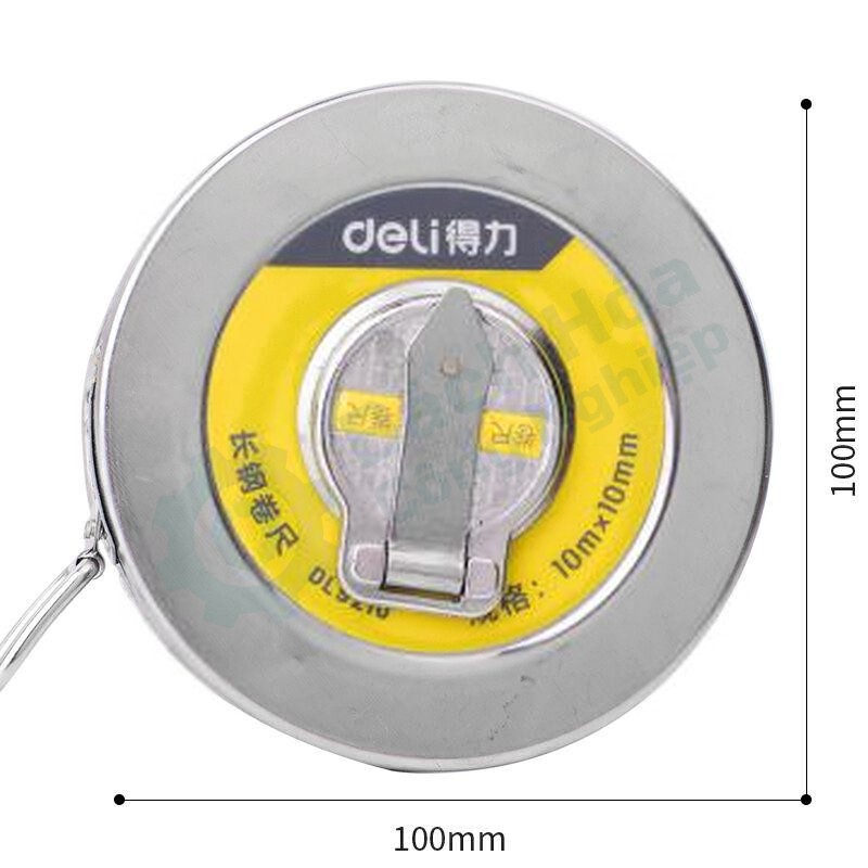 Thước cuộn thép vỏ sắt DELI DL9210