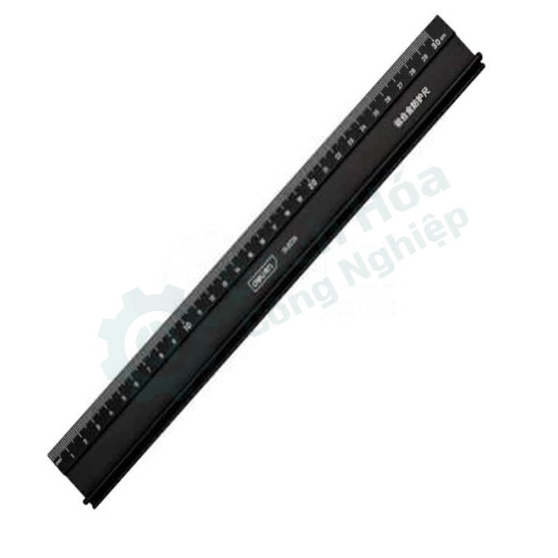 Thước kẻ bảo hộ (thước chống cắt) DELI DL8230