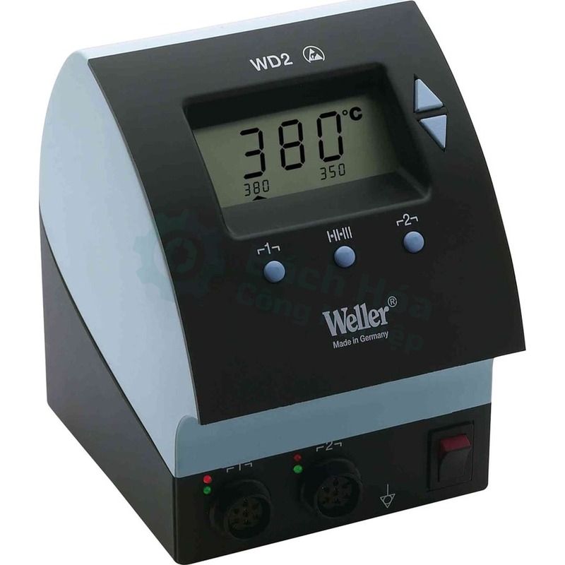 Trạm hàn kỹ thuật số WELLER WD2 2 kênh 160W 120V