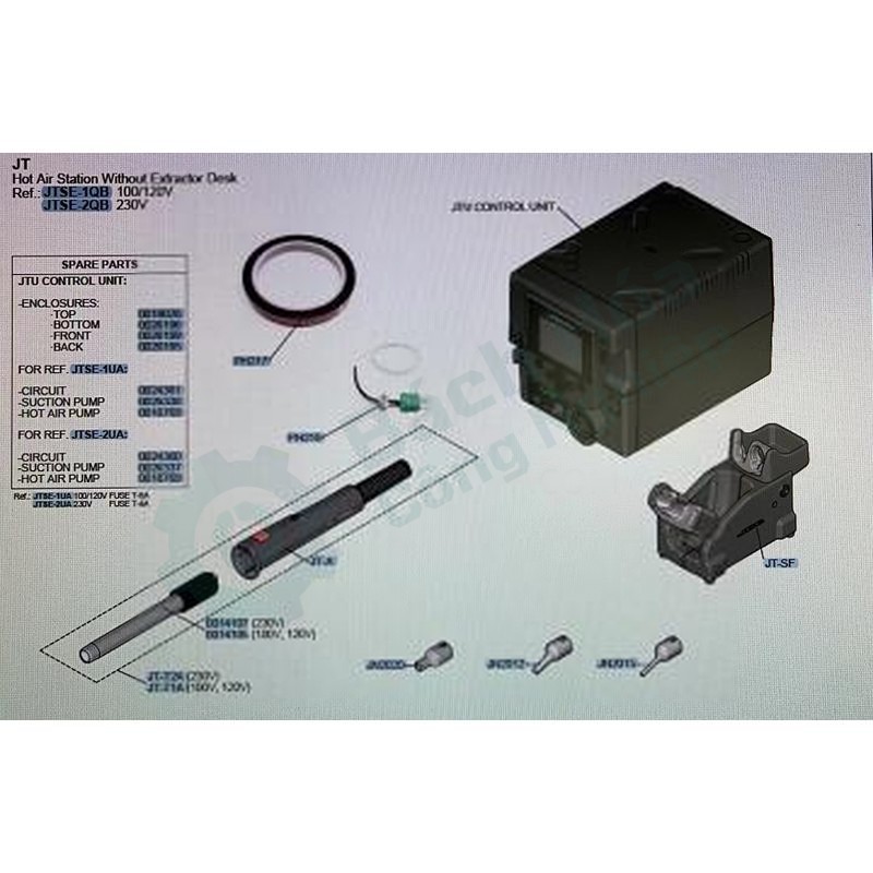 Trạm khò (hơi nóng) JBC JTSE-2HQB