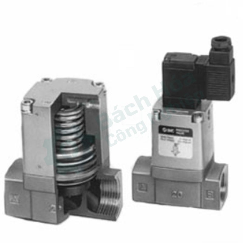 Van điều khiển lưu chất khí nén 2 ngả SMC VNB604AS-40A