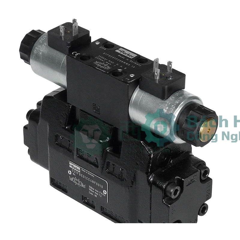 Van tỉ lệ điện từ đảo chiều PARKER D31FBE01DK2NKW0