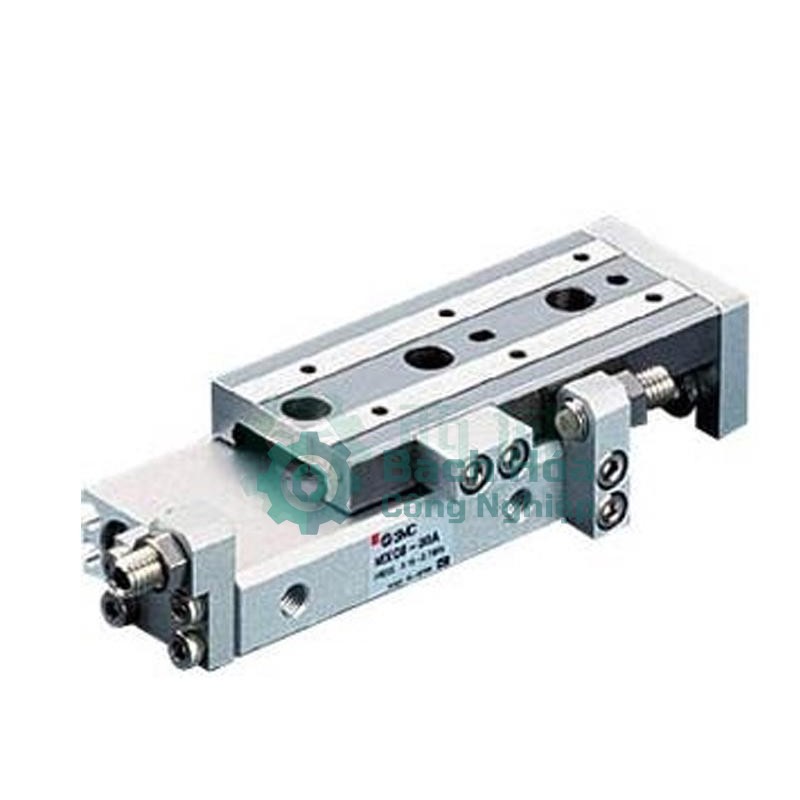 Xi lanh bàn trượt khí nén SMC MXQ16-125Z